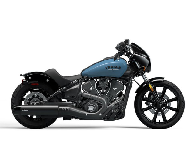  2025 Indian Motorcycles Sport Scout® Limited Storm Blue in Street, Cruisers & Choppers in Oshawa / Durham Region