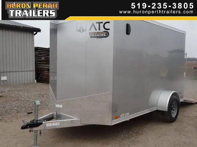 2022 ATC Raven 6x12+2 Enclosed Aluminum Trailer in Cargo & Utility Trailers in Grand Bend - Image 2