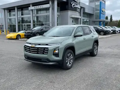 Experience the all-new, strikingly Green, Chevrolet Equinox FWD LT. This agile and responsive SUV of...