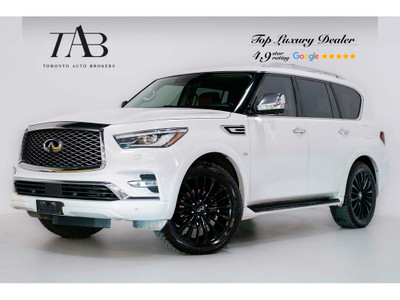  2019 Infiniti QX80 LUXE | 7-PASS | REAR ENTERTAINMENT | 22 IN W