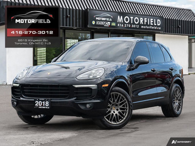 2018 Porsche Cayenne Platinum Edition AWD *Accident Free, RS Whe