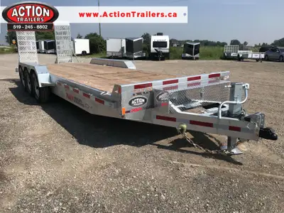 N&N 7' x 24' GALVANIZED CAR/ EQUIPMENT: ICH LOW PROFILE -TRI AXLE 22,500 GVWR! Upgrade to our N&N Ga...