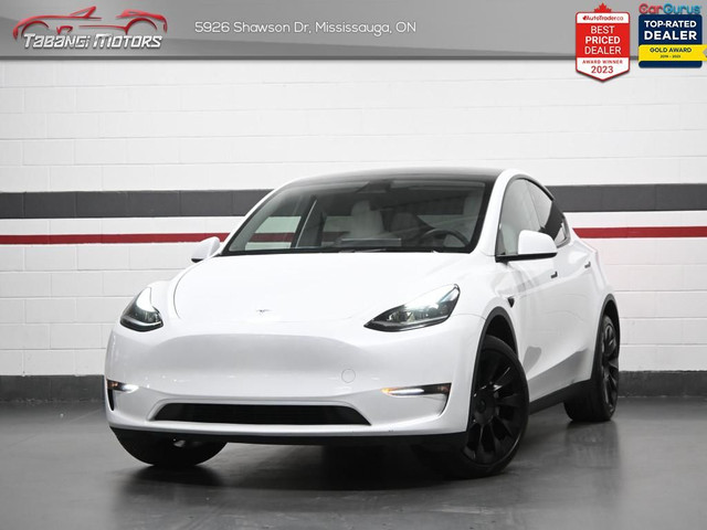 2024 Tesla Model Y Long Range No Accident White Leather Dual Mot in Cars & Trucks in Mississauga / Peel Region