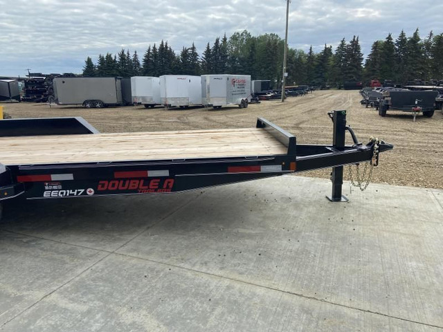 2024 Double A Trailers Equipment Trailer 83in. x 18' (14000LB GV in Cargo & Utility Trailers in Strathcona County - Image 2