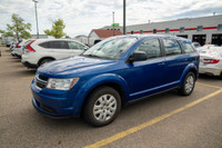 This 2015 Dodge Journey Canada Value Pkg comes in a striking Blue Streak Pearl with 17 steel wheels... (image 4)