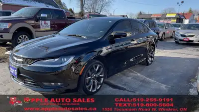 2015 Chrysler 200 S 3.6L V6 Engine 160 XXX KMs FULLY LOADED Power Steering, Power Windows, Power Doo...