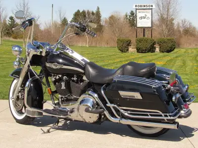 This 100th Anniversary 2003 Road King was Owned Locally, Rides Amazing and now can be yours from $38...