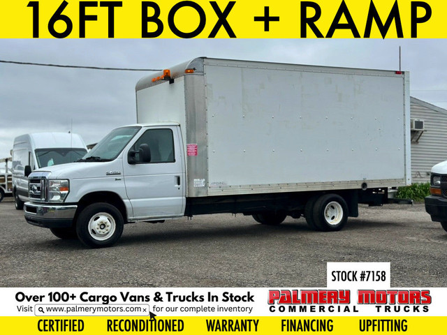 2016 Ford E-450 16FT Aluminum Box Gas + Ramp in Cars & Trucks in Mississauga / Peel Region