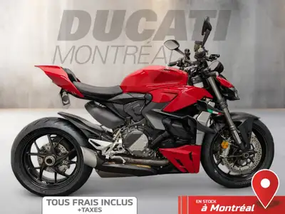 DUCATI STREETFIGHTER V2 2023Prix de vente inclus frais de transport et préparation du manufacturier....