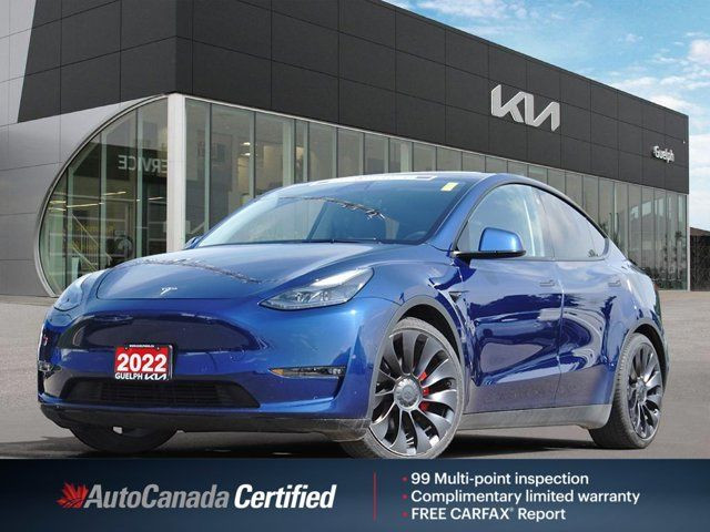 2022 Tesla Model Y Performance | Pano Sunroof | One Owner in Cars & Trucks in Guelph
