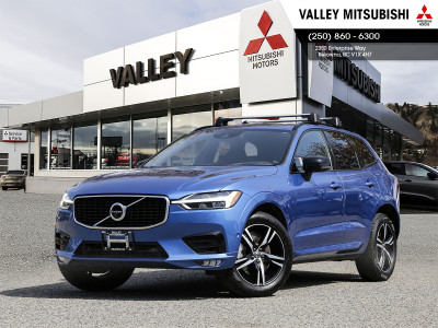 2020 Volvo XC60 T6R DESIGN-LEATHER, SUNROOF, TOUCH SCREEN!
