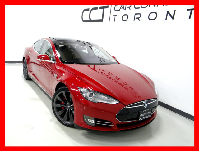 2014 Tesla Model S PERFORMANCE P85 *NAVI/BACKUP CAM/LEATHER/PANO in Cars & Trucks in City of Toronto - Image 2