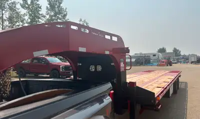 Are you looking for the ultimate hauling trailer? Look no further! This 2024 Precision 34' Gooseneck...