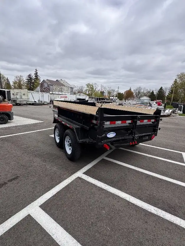 6x10 5TON Dump Trailer With Ramps in Cargo & Utility Trailers in Brantford - Image 5