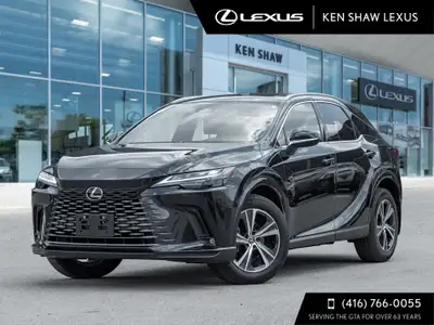 LOW LOW KMS! Recent Arrival! Black 2024 Lexus RX 350 Premium AWD At Ken Shaw Lexus we believe that L...