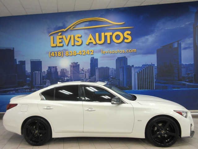 INFINITI Q50 2019 S LUXE AWD 300 HP GPS CUIR CHAUFFANT TOIT CAME in Cars & Trucks in Lévis