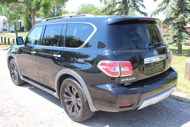 2017 Nissan Armada Platinum CLEARANCE PRICED LEATHER SUNROOF AWD in Cars & Trucks in Regina - Image 3