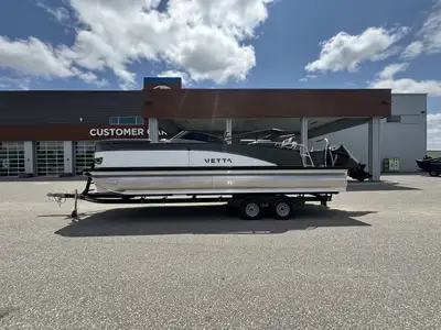 Check out our all-new 2025 Vetta Levata 23 QLS Windshield powered by a Mercury 200XL 4-Stroke 4.8” 1...