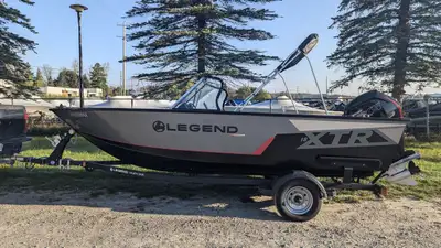 Check out this Awesome trade in package now on site! Includes fisherman's enclosure, ratcheting trai...