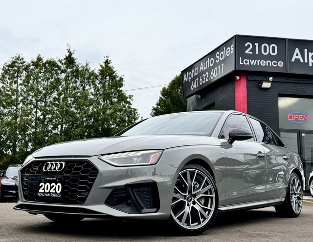 2020 Audi A4 Progressiv S-Line Quattro|ADV DRVNG ASST|BLK PCKG| in Cars & Trucks in City of Toronto