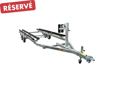 REMEQ TANDEM PONTON 18-22 2025 Remorque à ponton Remeq PSC-2720-TG à vendre Longueur d'embarcation :...