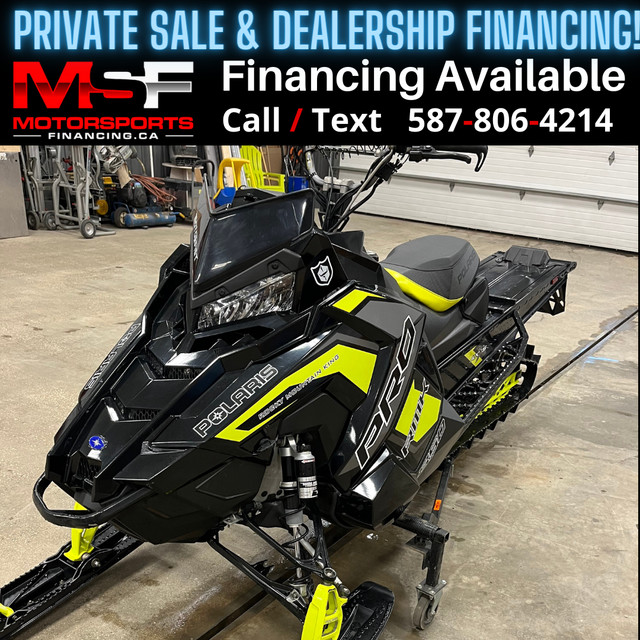 2019 POLARIS PRO RMK 850 (FINANCING AVAILABLE) in Snowmobiles in Strathcona County