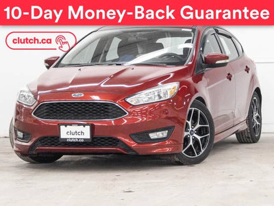 2017 Ford Focus SE w/ Rearview Cam, Bluetooth, Cruise Control
