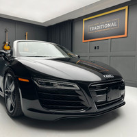 Check out this 2014 Audi R8 Supercharged V10 convertible. This car is an absolute weapon! Only 10,82... (image 5)