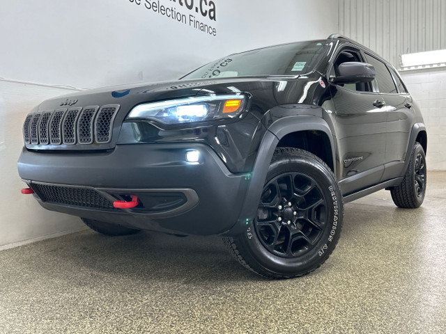 2021 Jeep Cherokee Trailhawk TRAILHAWK/BLACK WHEELS/LEATHER/O... in Cars & Trucks in Belleville - Image 4