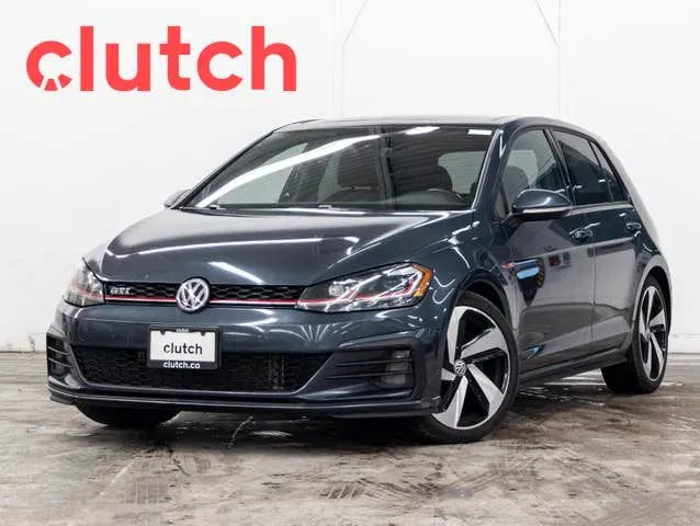 2018 Volkswagen Golf GTI Autobahn w/ Apple CarPlay & Android Aut