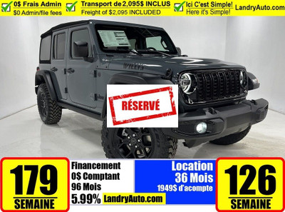 2024 Jeep WRANGLER 4-Door WILLYS