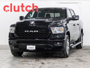2022 RAM 1500 Big Horn Crew Cab 4x4 w/Apple CarPlay & Android Auto, Heated Front Seats, Backup Cam