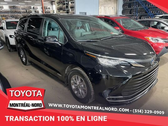 Toyota Sienna XLE Hybride TI 7 places 2021 à vendre in Cars & Trucks in City of Montréal