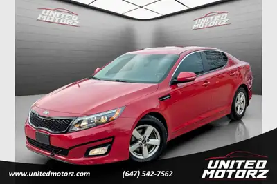 2015 Kia Optima LX FWD Automatic: Certified The 2015 Kia Optima LX is a stylish and fuel-efficient m...
