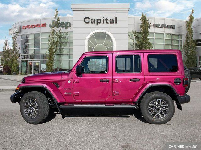 2024 Jeep Wrangler Sahara | Limited Edition Tuscadero Pearl in Cars & Trucks in Edmonton - Image 2