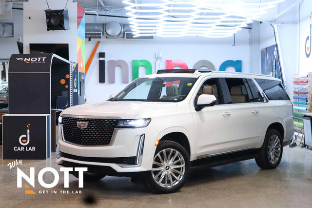 2021 CADILLAC ESCALADE ESV PREMIUM LUXURY - | AKG Studio Sound | in Cars & Trucks in Winnipeg