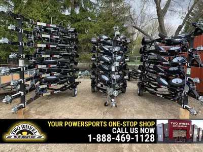 SEADOO MOVE I 1250 BLACK SINGLE PWC TRAILERS. OAL 13'4'' 2'' COUPLER OAW 5' TIRE SIZE 4.80''X12'' We...