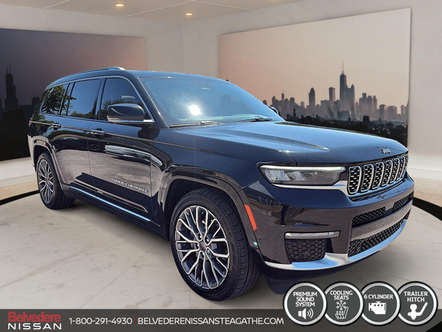 2021 Jeep Grand Cherokee L Summit Reserve FINANCEMENT DISPONIBLE in Cars & Trucks in Laurentides - Image 3