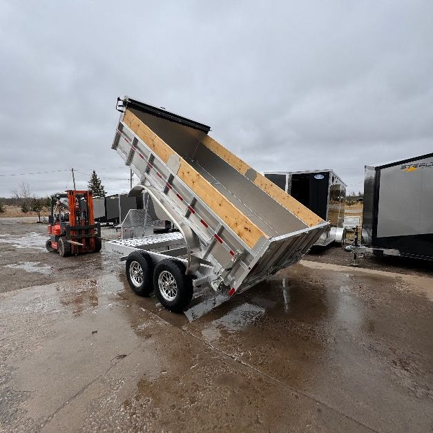 Aluminum Dump Trailer 80x12 7TON in Cargo & Utility Trailers in Hamilton