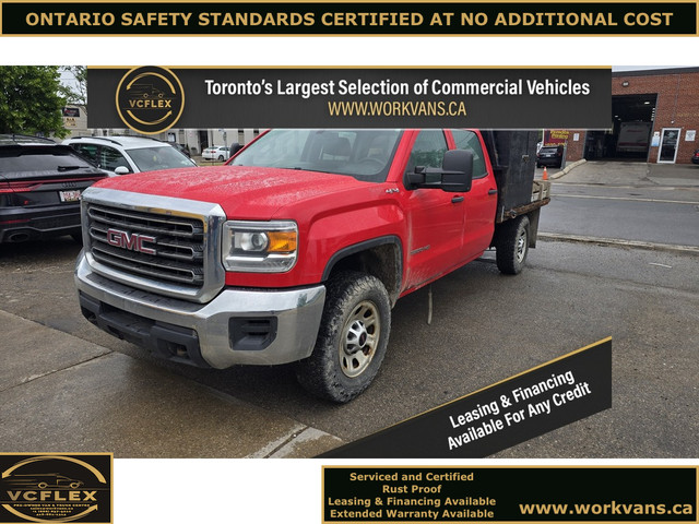 2017 GMC Sierra 3500HD 3500HD - Flatbed - 6.0L V8 Gas - 4x4 - 6  in Cars & Trucks in City of Toronto