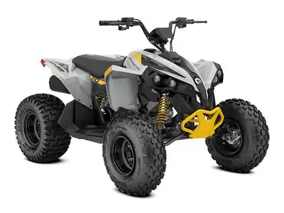 2025 Can-Am Renegade 110 EFI Introducing the 2025 Can-Am Renegade 110 EFI in stunning CHARCOAL & SIL...