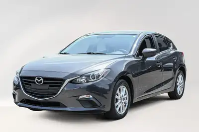 Nouvel Arrivage! La Mazda3 GS 2016 à hayon est une compacte polyvalente qui allie style, performance...
