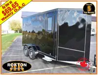 2024 Tow Tek 7 x 14 Cargo trailer, all aluminum 5 Year Warranty