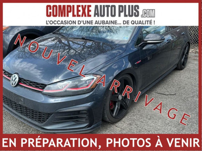 2019 Volkswagen Golf GTI Autobahn DSG *GPS,Cuir,Toit,Mags Noir