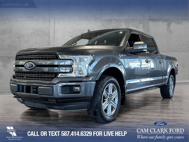 2018 Ford F-150 Lariat ONE OWNER | HEATED WHEEL | MOONROOF |... in Cars & Trucks in Calgary