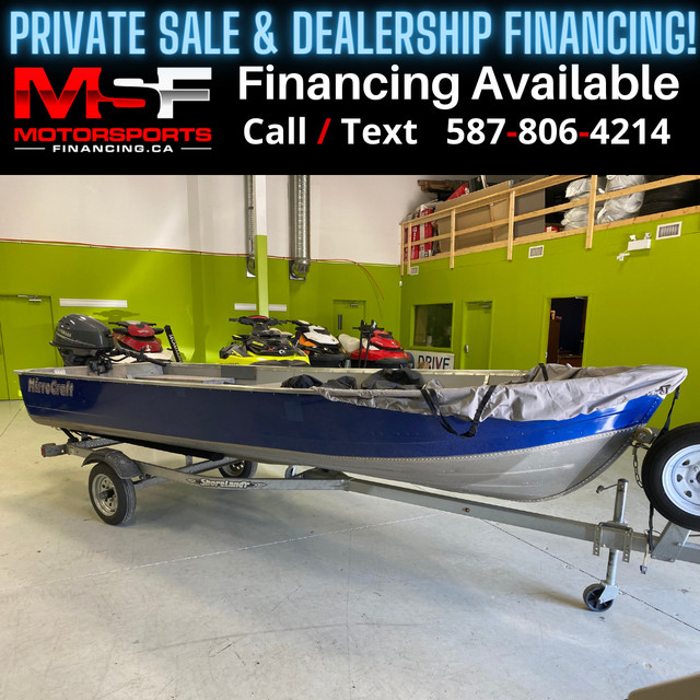 2018 MIRROCRAFT F3696 25 HP (FINANCING AVAILABLE) in Powerboats & Motorboats in Strathcona County
