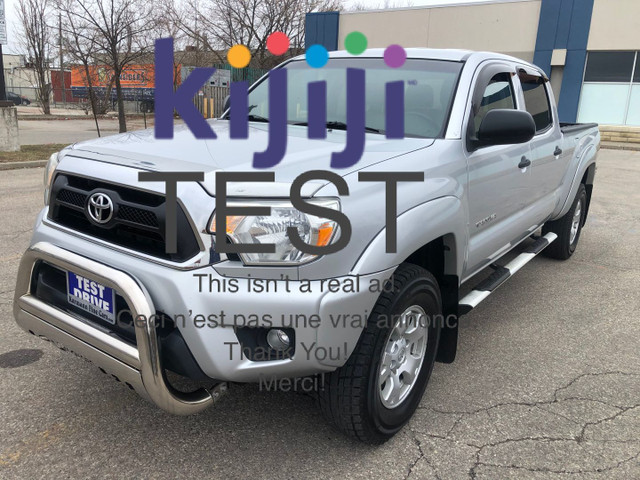 2012 Toyota Tacoma Double Cab|Long Bed|4WD|Accident Free| in Cars & Trucks in City of Toronto