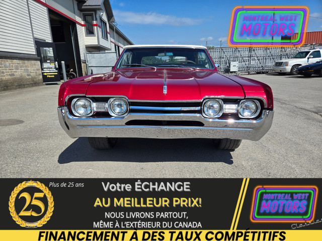 1967 Oldsmobile Cutlass CONVERTIBLE / Full Resto 18" American Ra in Classic Cars in West Island - Image 3