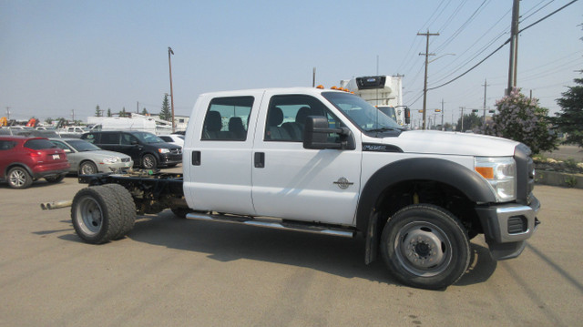 2012 Ford F-450 CREW CAB CAB & CHASSIS WITH UH VMAC COMPRESSOR in Cars & Trucks in Edmonton - Image 4