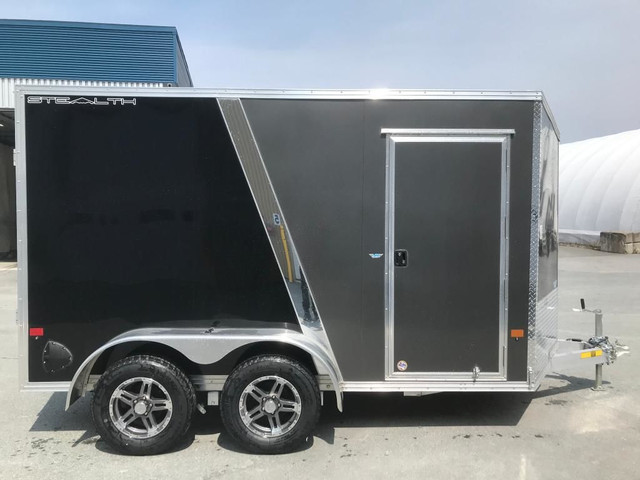 2023 Alcom Stealth C6.5X12STA-IF *Fermee* in Cargo & Utility Trailers in Thetford Mines - Image 2